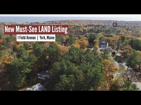 1 Field Avenue, York, ME home video tour