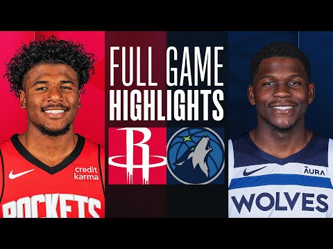 Game Recap: Timberwolves 113, Rockets 106