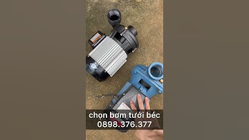 Cách chọn bơm tưới béc phun mưa