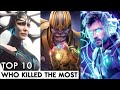 Top 10 mcu characters who killed the most number of beings  bnn review