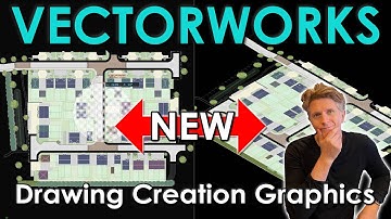 Vectorworks 2026 - Nieuwe grafische tekentools