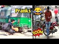 Balloon blast prank in public   prat1  bangla prank  mijan hossain