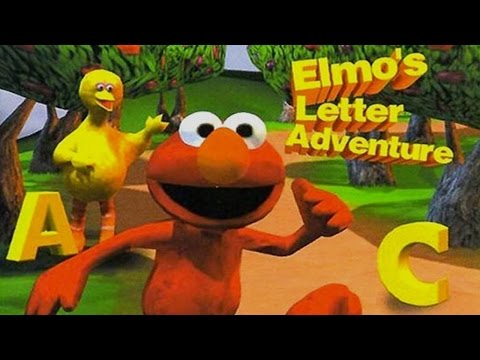 Sesame Street Elmou0027s PlayStation Journey Adventure Compilation