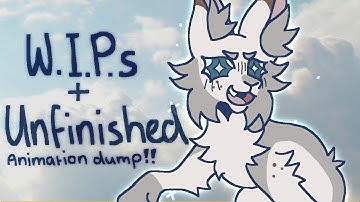 Animation dump (wips + unfinished) - Ft. Featherdust!