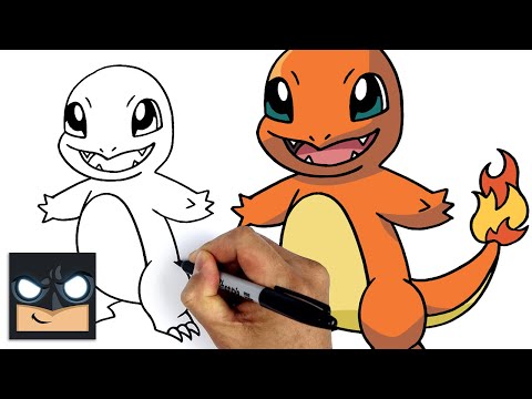 How To Draw Pokemon | Charmander