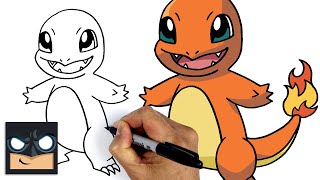 how to draw pokemon charmander