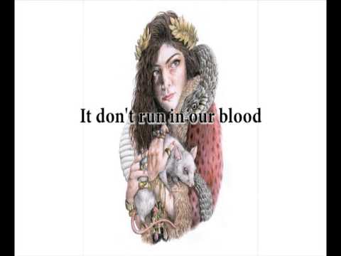 Lorde - Royals (lyric video)