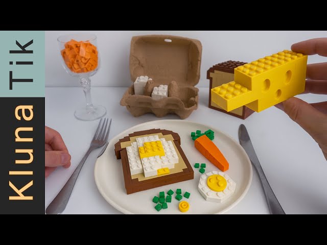 LEGO Food Mukbang..  I Can’t Feel My Mouth 😶 #2