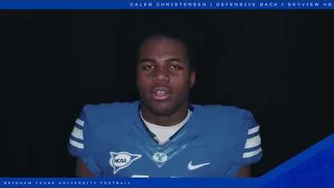 2019 FOOTBALL -  Signing Day - Caleb Christensen