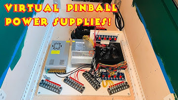 Power Supplies - Virtual Pinball Build Part 9