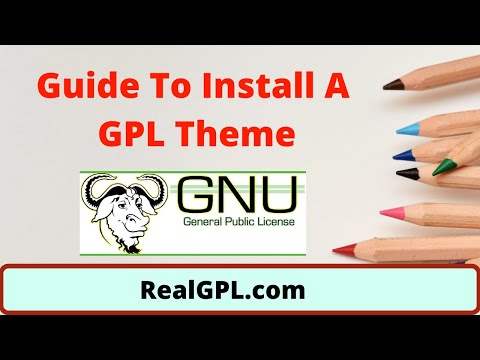 Install GPL Theme - Complete Guide With Demo Installation - Real GPL
