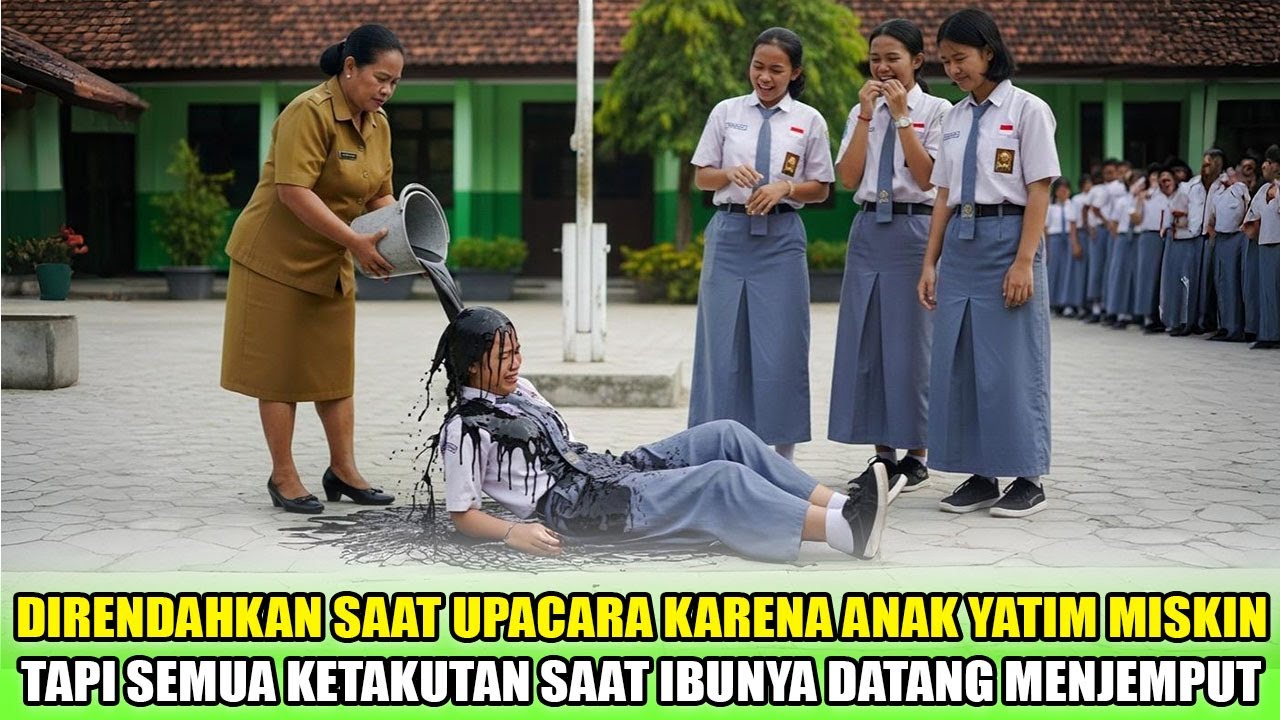 KISAH NYATA‼️DISIRAM OLI OLEH KEPALA SEKOLAH, IDENTITAS ASLINYA BIKIN SATU SEKOLAHAN TERDIAM MALU...
