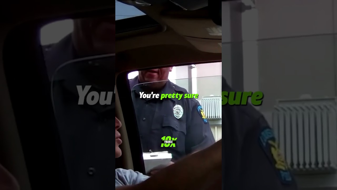 Cop refuses to talk to man through car window 😬🤯