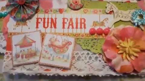 2 Fun Fair Flipbook Bags ~ Penpal Flip Book Happy Snail Mail ~ Loaded Envelope