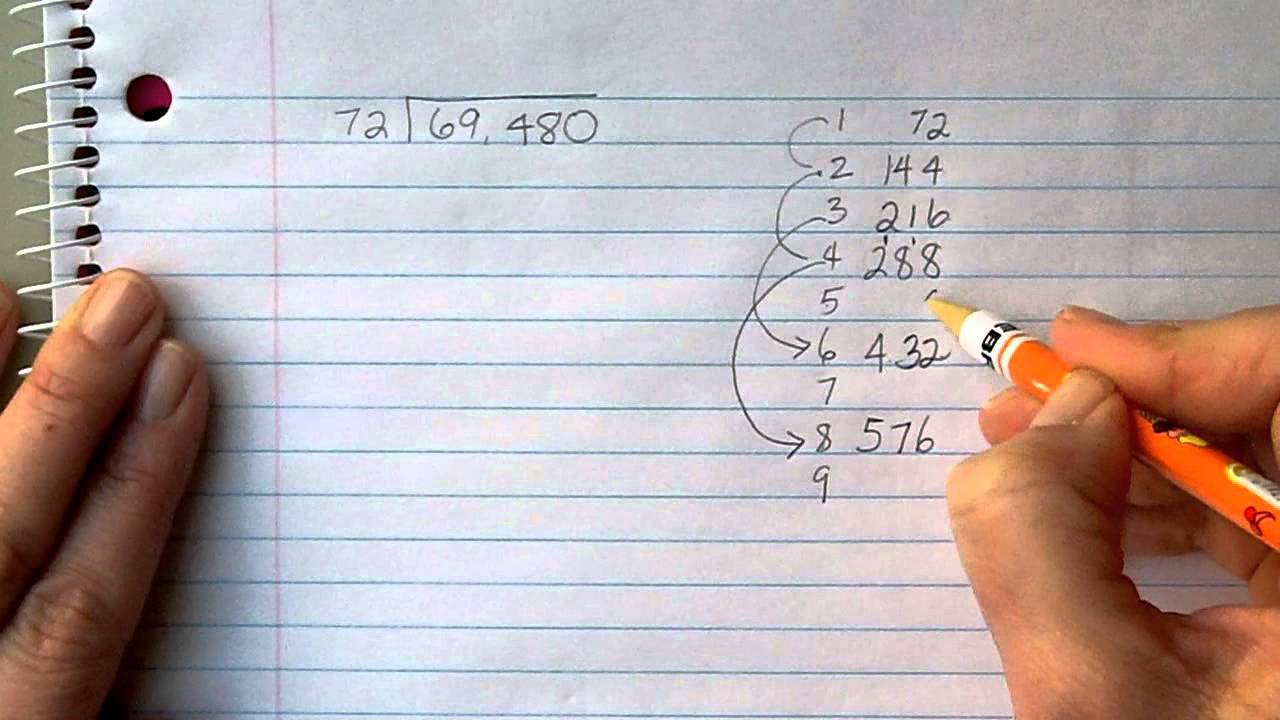 Ways To Divide Big Numbers