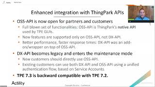 ThingPark Enterprise 7.3 what's new