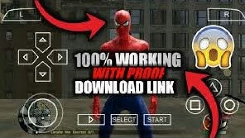 How to download spider man web of shadows for ppsspp compressed file