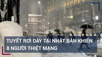 Nhật Bản: Tuyết rơi dày khiến 8 người thiệt mạng | VTC Tin mới