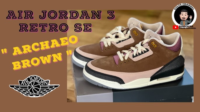 Air Jordan 3 Retro Winterized Archaeo Brown 2022 DR8869-200 Mens Size 8.5  NEW