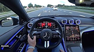 The New Mercedes C Class AMG 2024 Test Drive