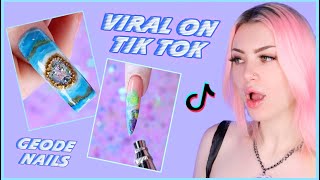 Recreating Tik Tok Nail Art Designs