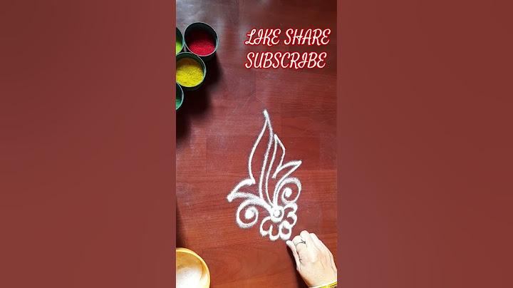 Small Easy Rangoli #shorts #simplerangoli #dialyrangoli #easyrangoli #shorts