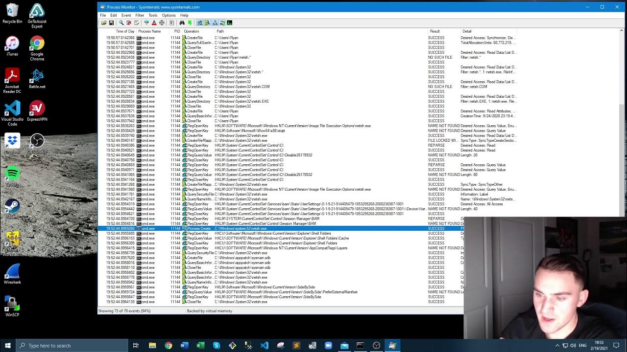 Microsoft SysInternals Procmon Overview & Quick Example YouTube