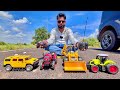 JcB Unboxing Full Vlog With Remote Control Tractor Mahindra 575 Di, HMT 5911, Thar Jeep |