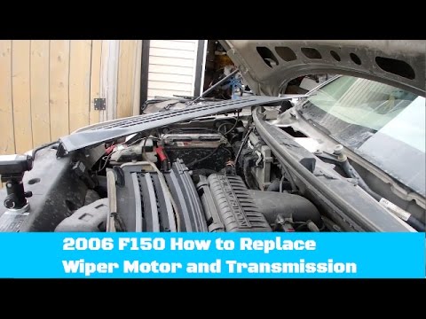 DIY How to Replace Ford 150 Wiper Motor Assembly