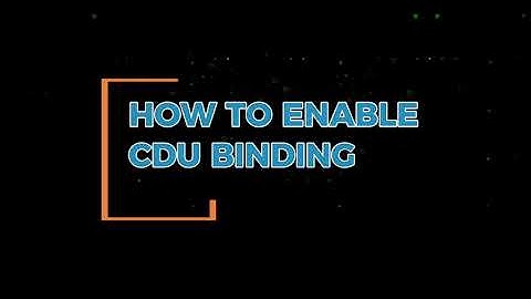 How to Enable CDU Binding | Hyosung ATM Step-by-Step Setup Guide