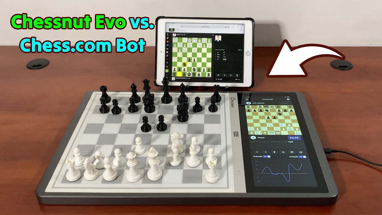 Chessnut Evo vs. Chess.com's Danya Bot 👑 Gadgetify - YouTube