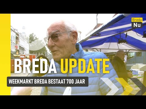 Weekmarkt Breda bestaat 700 jaar | Breda Update