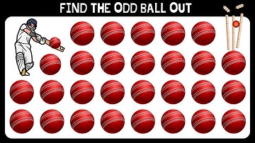 cricket worldcup challenge - 15 seconds puzzle test - find odd cricket item  - odd1out  #4