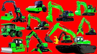 🚛 Tổng Hợp Máy Xúc, Cần Cẩu, Xe Cẩu - Machinery Synthesis | Truck, Bulldozer, Roller, Excavators