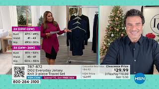 Download Lagu DG2 by Diane Gilman Everyday Jersey Knit 3piece Travel S... MP3