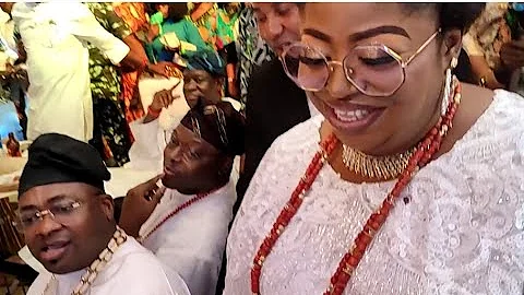 SEE MOMENT OBA ELEGUSHI,OBA ONIRU&OBA ATAYERO WELCOME IYALAJE OODUA TOYIN KOLADE @OBA OLOWORO 1YEAR