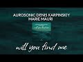 Aurosonic denis karpinskiy marie mauri  will you find me synthbios chill