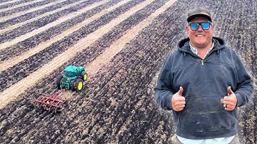 DESTROYING MY SOIL? A Chisel  Plow from 1983 goes to work in 2025!