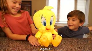 Looney Tunes Tweetin' Tweety 80th Anniversary Plush on QVC screenshot 5