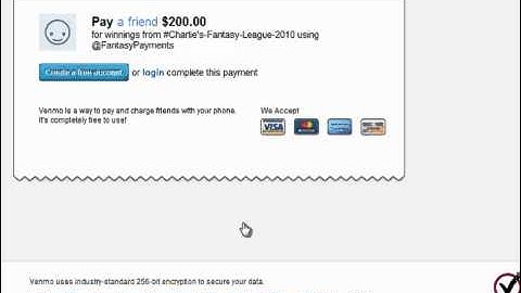 How to pay winners of Yahoo fantasy sports leagues