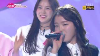 OhMyGirl Seunghee(승희) covering Ailee-U&I @ KBS Girl Group Battle (170127)