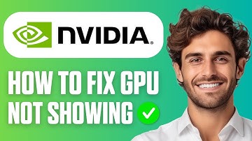 How To Fix NVIDIA Graphics Card Not Showing in Device Manager (Full Guide 2025)