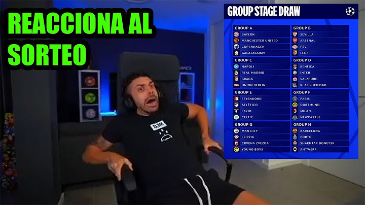 DjMaRiiO REACCIONA AL SORTEO DE LA CHAMPIONS LEAGUE 2023/2024