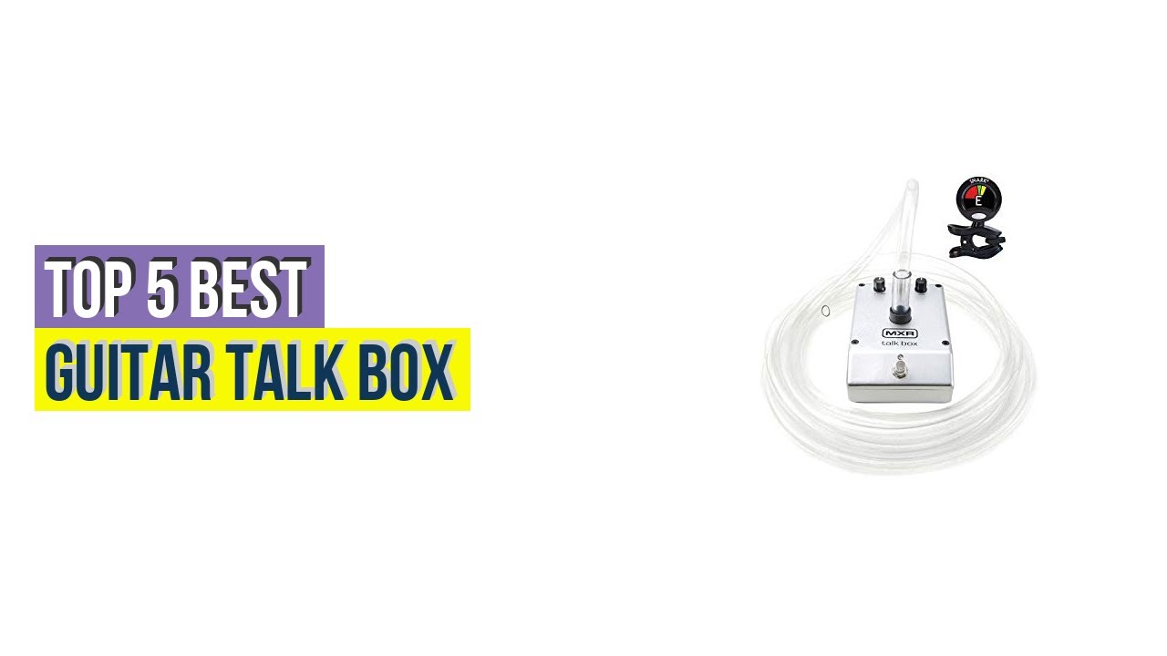 Top 5 Best Guitar Talk Box Based On User Rating - YouTube