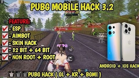 Pubg Mobile hack 3.2 ( New 3.2 Version Inbuilt Esp Mod ) | Pubg Mobile Gl+Kr Hack | Pubg 3.2 Hack