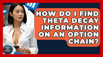 How Do I Find Theta Decay Information On An Option Chain? - Stock and Options Playbook