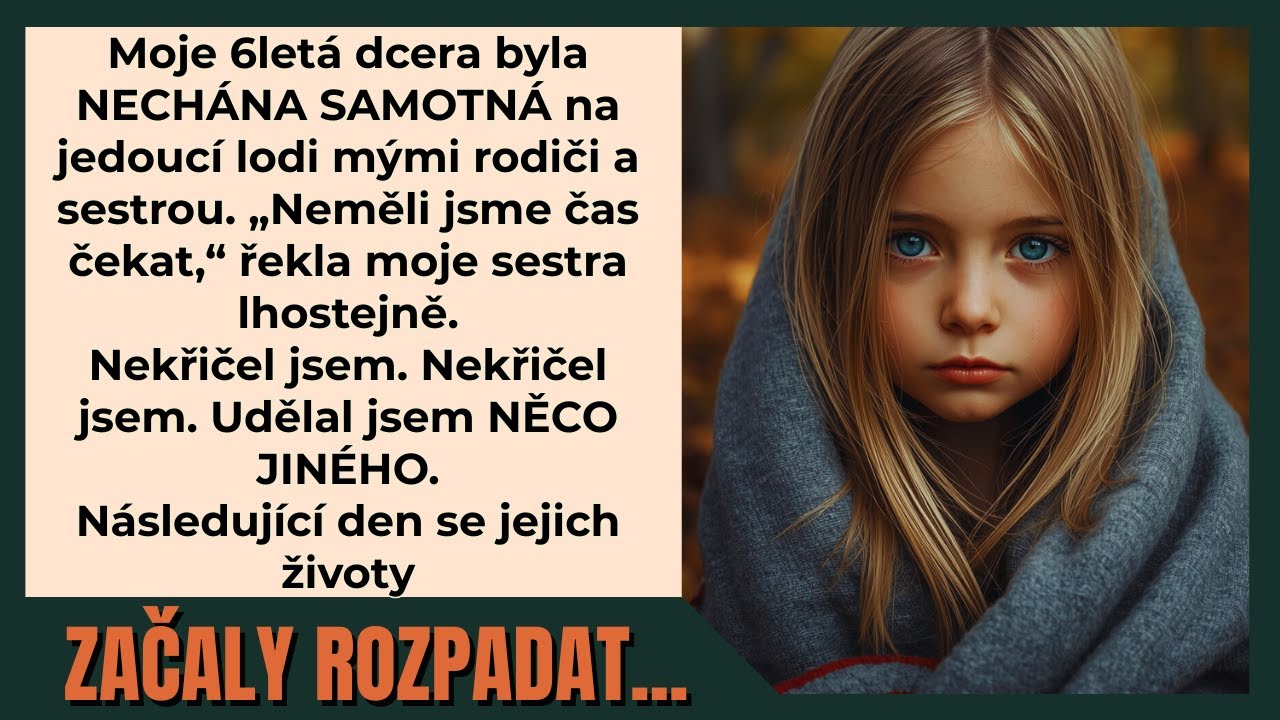 Zavolala mi šestiletá dcera uprostřed mojí směny v nemocnici, třesoucím se hlasem, kterým mluví jen když se něco opravdu pokazilo: „Mami, odešli mě. Babička a dědeček. Teta Siena. Všichni.“ Moje...