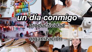 UN DÍA PRODUCTIVO EN MI VIDA  apuntes, organización, bullet journal