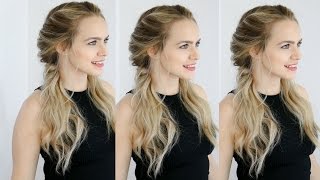 Easy Twisted Pigtails Hair Style Inspired by Margot Robbie