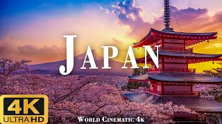 JAPAN 4K ULTRA HD [60FPS]  Epic Cinematic Music With Beautiful Nature Scenes  World Cinematic